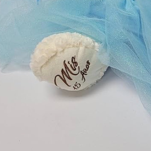 Quinceanera Teddy Bear Dress,‎ Custom made Teddy Bear Blue Gown Dress NEW - Picture 5 of 7